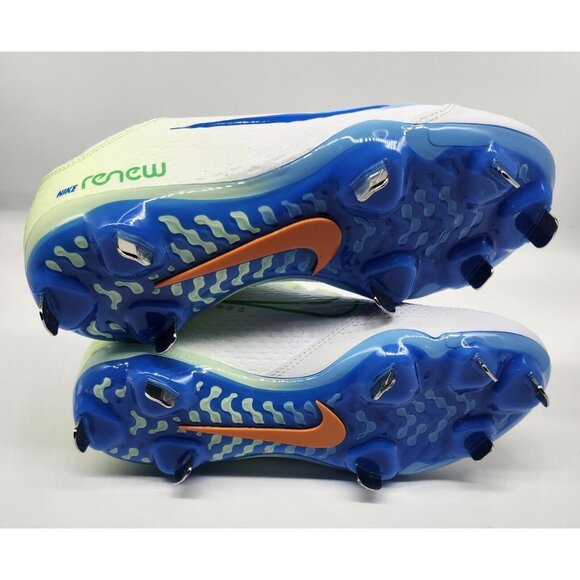 Nike Women's Hyperdiamond 4 Pro Metal Fastpitch Softball Cleats FQ7729-100 - Picture 10 of 12